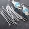 8 Packs: 60 ct. (480 total) Silver Premium Metal Headpins by Bead Landing™